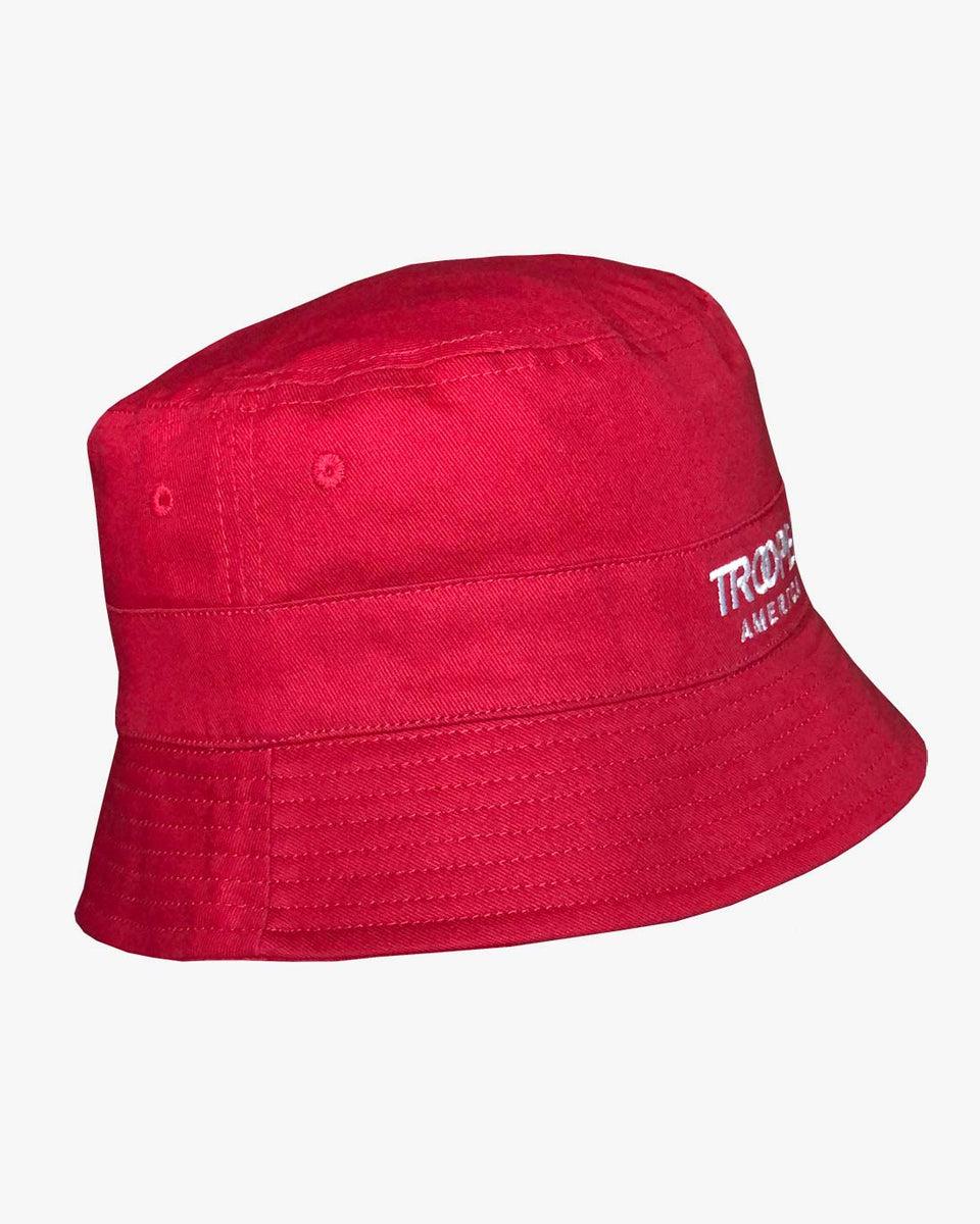 Bucket Hat Tommy Hilfiger Flag Red Dupla Face - CAPMAFIA SUPPLY