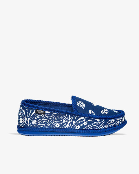 Trooper America Royal Blue Bandana Shoe Bandana Comfy Slip On